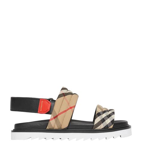 brewster check sport sandal burberry|Burberry Brewster Quilted Vintage Check Sport Sandals, .